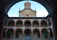Cortile del Reale Collegio di Spagna - Bologna