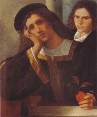 Giorgione, Doppio ritratto (Roma, Museo di Palazzo Venezia)
